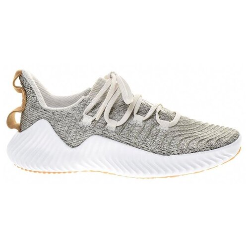 Кроссовки Adidas (AlphaBounce Trainer) мужские летние, размер 42, цвет серый, артикул D96705