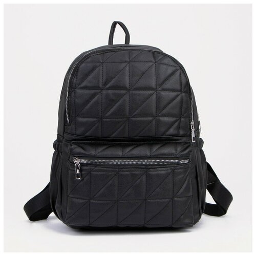 фото Рюкзак на молнии, цвет чёрный market-space