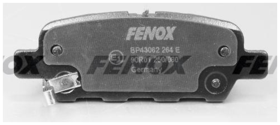 Дисковые тормозные колодки задние Fenox BP43062 (4 шт.)