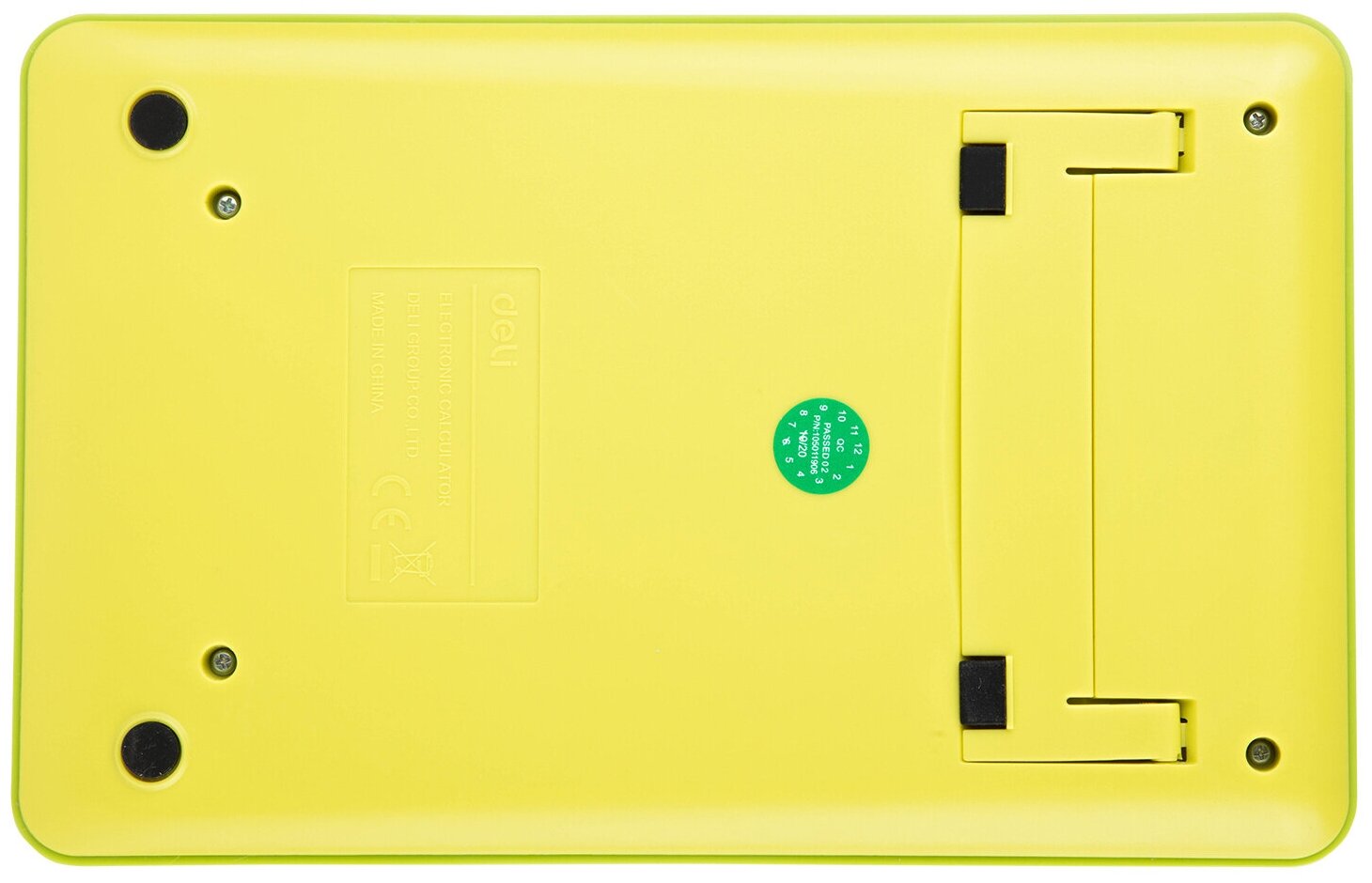 Калькулятор настольный Deli Touch EM01551 желтый 12-разр