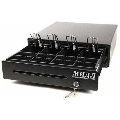 Мидл 1.0 Малый (чёрный 4 отд. банкноты, 8 отд. монеты)