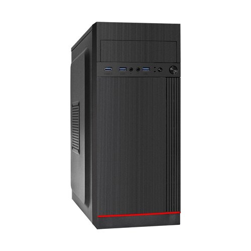 Корпус Miditower ExeGate AA-442U3-AA500 (ATX, AA500 8 см, 3*USB3.0, аудио, черный) EX290193RUS