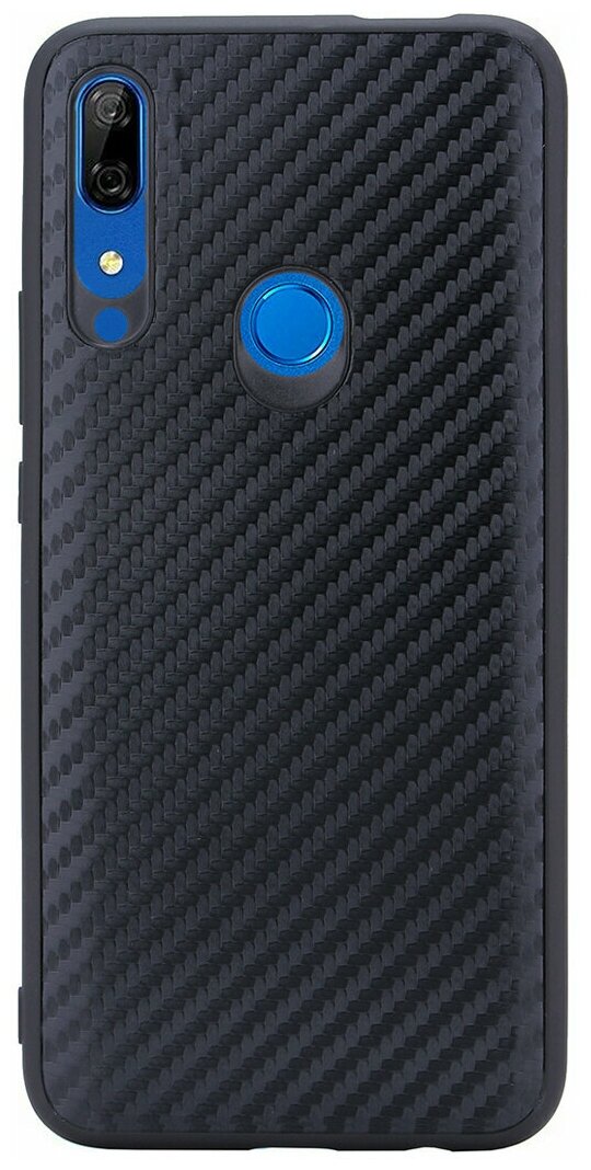 Чехол накладка для Huawei P Smart Z, G-Case Carbon, черная