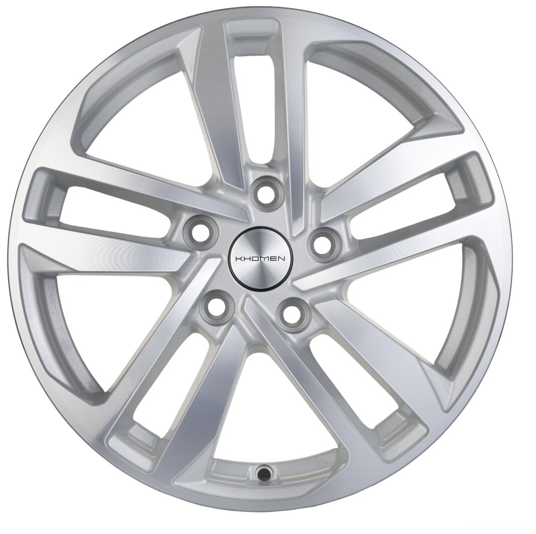 Диск колесный Khomen Wheels KHW1612 6.5x16/5x114.3 D67.1 ET43 F Silver