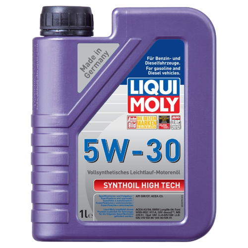 9075 LiquiMoly Синт. мот.масло Synthoil High Tech 5W-30 CF/SM C3 (1л)