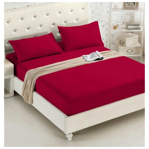 Простыня Nova Сатин, 220x240 см, сиреневый