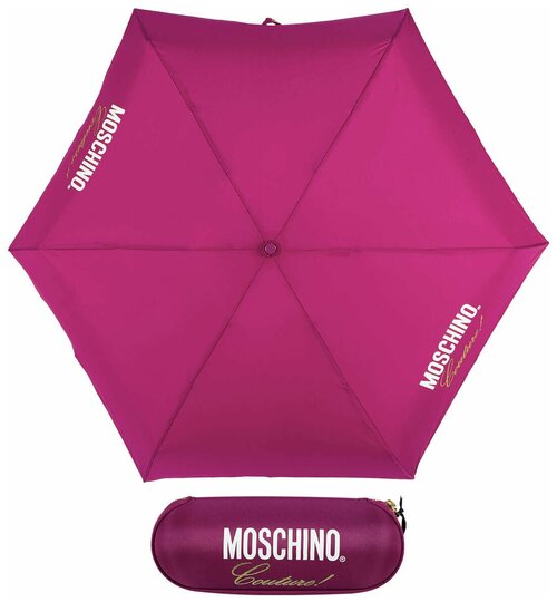 Мини-зонт MOSCHINO, фиолетовый