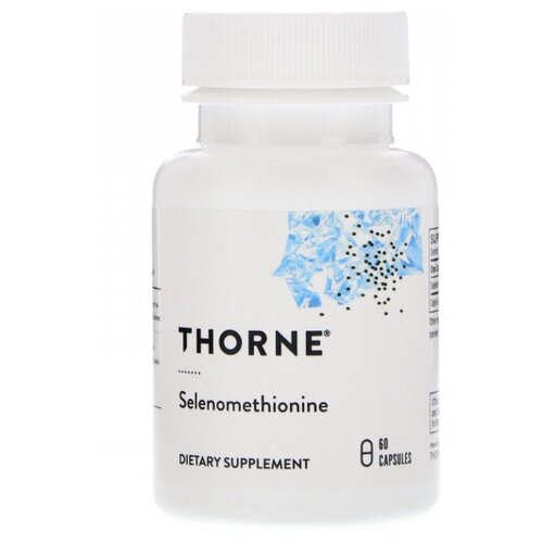 Thorne Research / Selenomethionine / 60 capsules / Cеленометионин / 60 вегетарианских капсул
