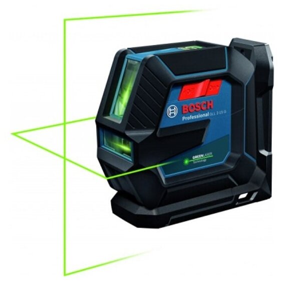 Лазерный нивелир Bosch Pro Bosch GLL 2-15 G + LB 10 + DK 10 + кейс