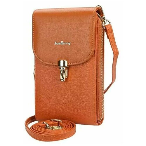 фото Сумка кросс-боди 8593, цвет коричневый luckset