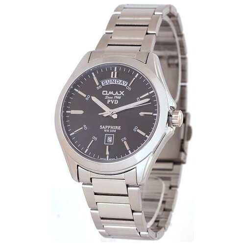 Наручные часы OMAX 83369, серебряный, черный