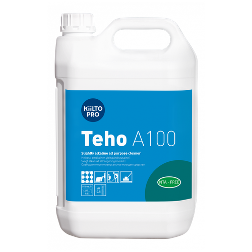 KIILTO Моющее средство для полов Teho A 100, 5 л, 1 уп.