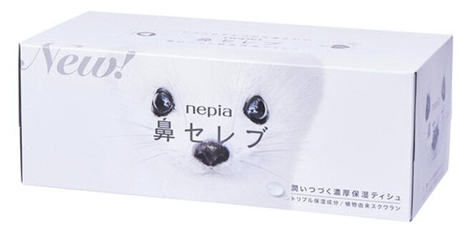 NEPIA Японские бумажные двухслойные салфетки Funny Noses 200 штук (1 коробка) - фотография № 4