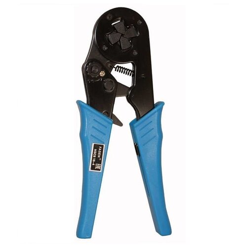 Кримпер Fasen HSC8 голубой fasen hsc8 6 6 self adjustable mini type crimping plier 0 25 6mm2 straight german pliers hand tools ve terminal connectors