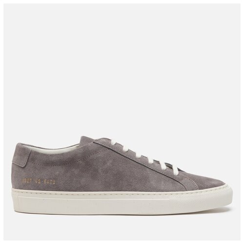 фото Мужские кеды common projects achilles low suede серый , размер 46 eu