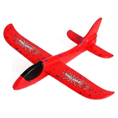 Самолёт Funny toys Spider-power 28х30 см, красный