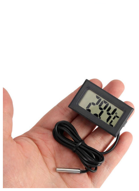 Термометр цифровой Орбита OT-HOM10 с выносным датчиком, для улицы, морозильника, ванны, сауны, почвы - фотография № 8