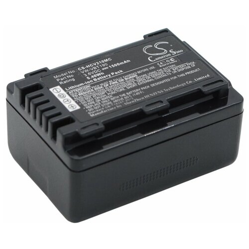 усиленный аккумулятор для panasonic vw vby100 1500mah Аккумулятор для камеры Panasonic VW-VBT190, VW-VBT380, VW-VBY100