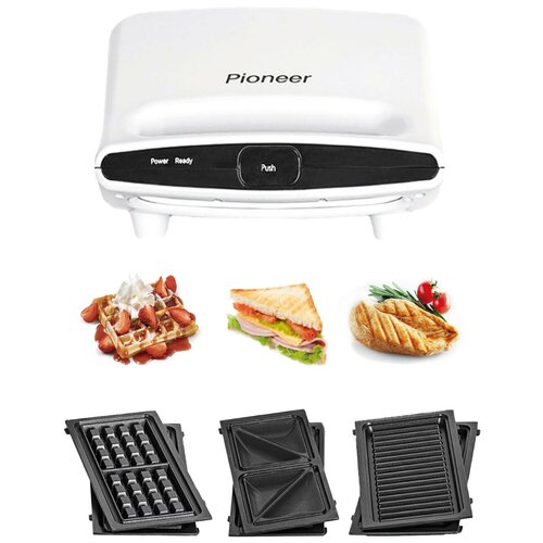 Бутербродница Pioneer GR1001E светло-серый 449900₽