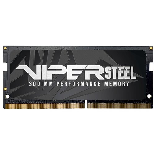 Оперативная память Patriot Memory VIPER STEEL 32 ГБ 3200 МГц SODIMM PVS432G320C8S