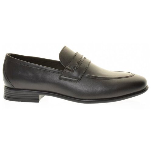 Лоферы Roberto Ronetti мужские демисезонные, размер 44, цвет черный, артикул 117 1165 262