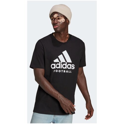 Футболка муж. HA0905/adidas/M FOOTBALL G T/BLACK/размер XL