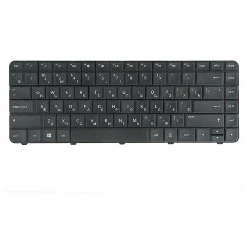 Клавиатура для HP для Pavilion g4-1000 g6-1000 g6-1002er g6-1003er g6-1004er g6-1053er g6-1109er g6-1162er g6-1210er g6-1257er g6-1258er g6-1355er для Compaq CQ43 CQ57 CQ58 630 635 650 655 Black для Win8 Win10 ZeepDeep 93200₽