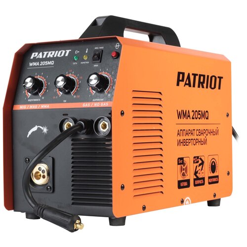 Полуавтомат сварочный инверторный Patriot WMA 205 MQ 2219000₽