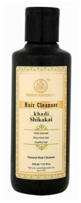 Khadi Natural шампунь Shikakai Hair Cleanser Шикакай, 210 мл