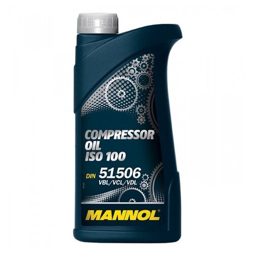 Mannol Mасло компрессорное Compressor Oil ISO-100 1л,для уличного использования 1918 .