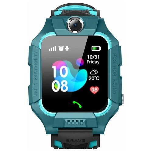 Умные часы для детей Smart Watch Q19 зеленый 87000₽