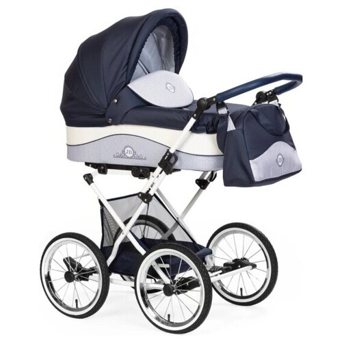 Коляска 2 в 1 LONEX Julia Baronessa New Blue (Синий)