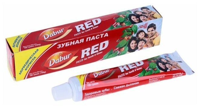 Зубная паста Dabur Red, 100 г
