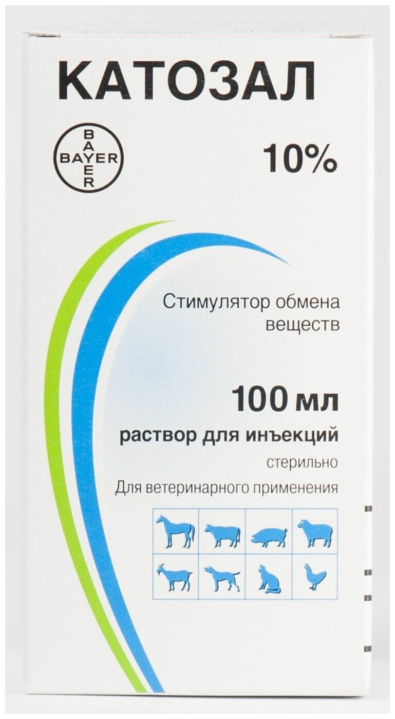 Инъекции Bayer Катозал, 100 мл, 1уп.