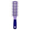 Расческа для волос LADY PINK BASIC массажная вентилируемая квадратная фиолетовая - изображение