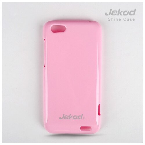 Чехол-накладка для HTC One V / Primo / T320e Jekod Colorful (Розовый)