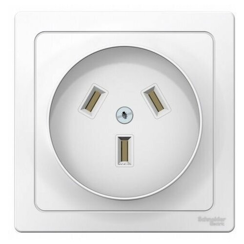 Schneider Electric BLANCA С/У розетка силовая 2К+З, 32А, 250В, белый (2шт) (арт. BLNSR003231) schneider electric blanca с у розетка силовая 2к з 32а 250в белый 2шт арт blnsr003231