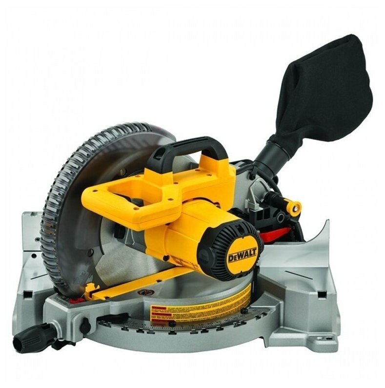 DeWalt DWS713-KS,1600 Вт, диск 250х30 Торцовочная пила - фотография № 7