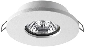 Встраиваемый светильник Novotech Aqua 370934, GU10, 50Вт, кол-во ламп:1шт., Белый