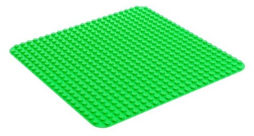 Детали Kids home toys Пластина для конструктора, основание 38,4*38,4 см,зелёный