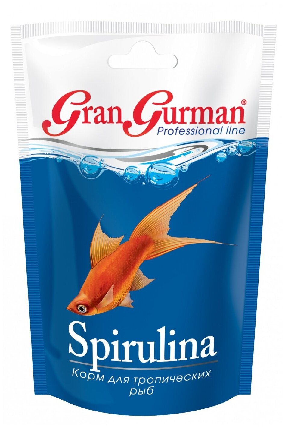 корм др зоомир Gran Gurman Spirulina - для тропических рыб 30гр 573 - фотография № 1