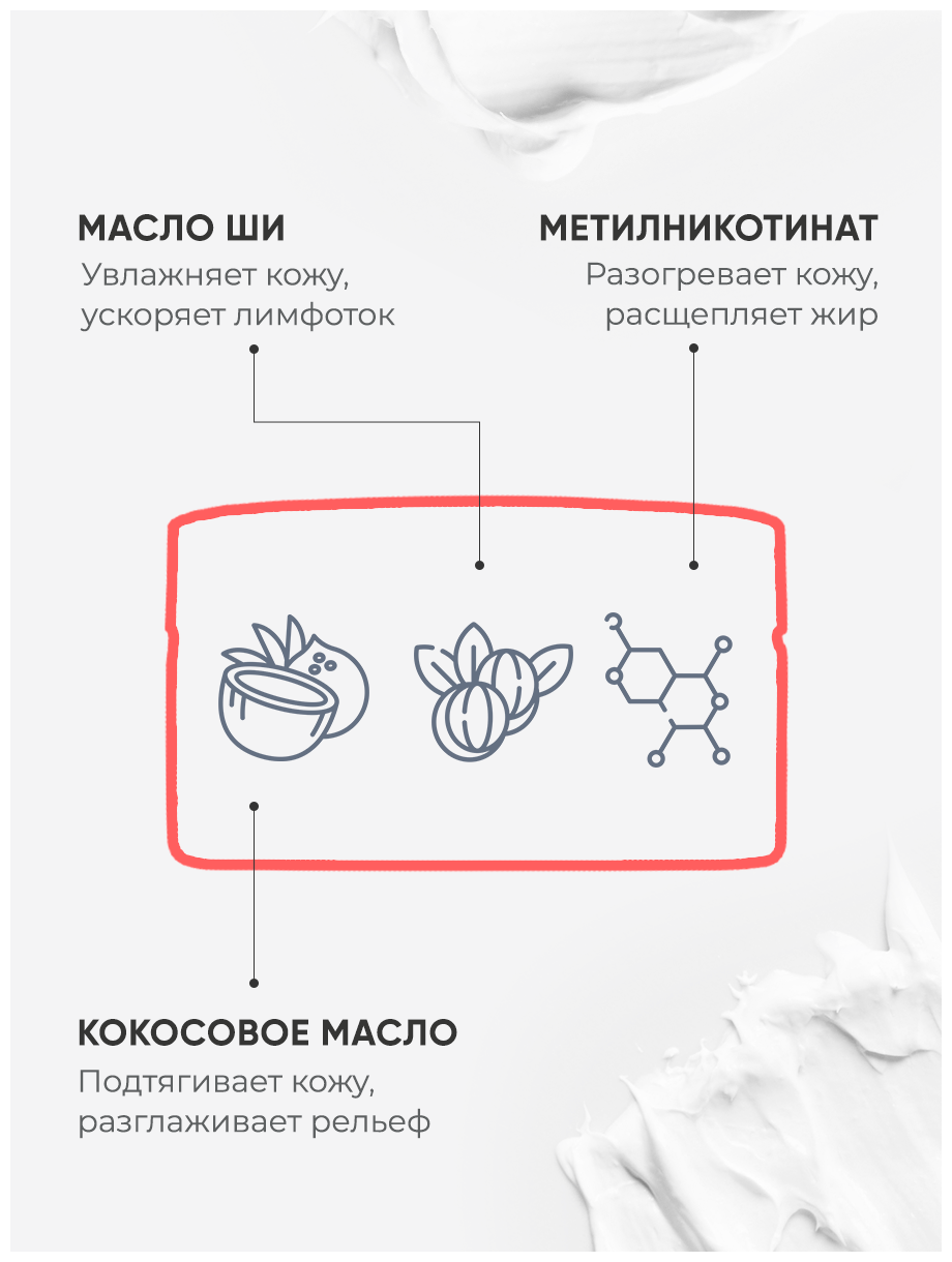 Likato Разогревающий крем-баттер против целлюлита Hot Butter, 200 мл (Likato, ) - фото №3