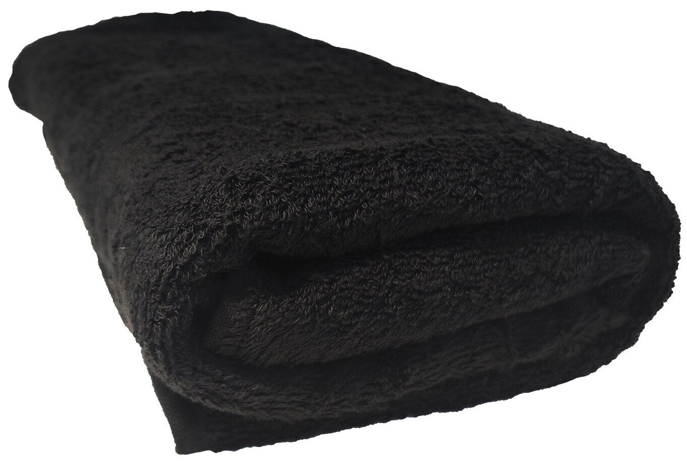 Полотенце банное, махровое 70х140 см Хлопок 100% Чёрный