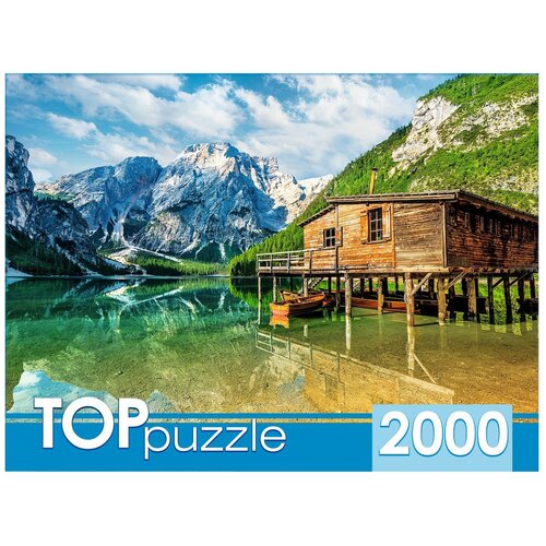 Пазл «Италия. Летнее озеро Брайес», 2000 элементов пазлы toppuzzle италия озеро брайес 1000 элементов