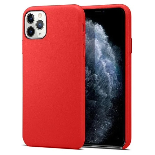 Чехол K-DOO для Apple iPhone 11 Pro Max / Noble Collection / красный