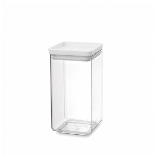 Прямоугольный контейнер (1.6 л), светло-серый 122484 Brabantia - фото №1