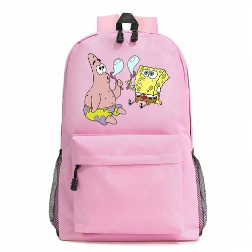 Рюкзак Патрик и Губка Боб (Sponge Bob) розовый №2 рюкзак патрик и губка боб sponge bob голубой 2