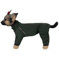 Комбинезон для собак DOGMODA "Релакс" (унисекс) хаки размер 4 (спина 32см)