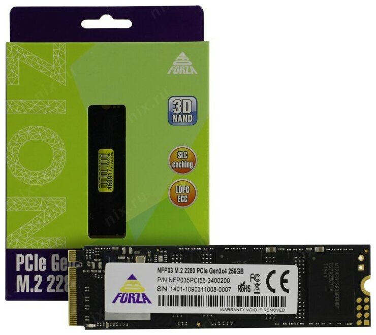 SSD Neo forza ZION NFP03 NFP035PCI28-3400200