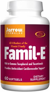 Фото Jarrow Formulas Famil-E 60 softgels /